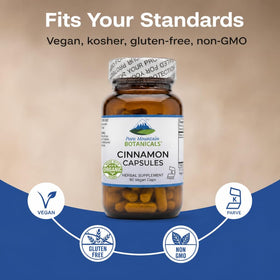 Capsules de cannelle dans une main