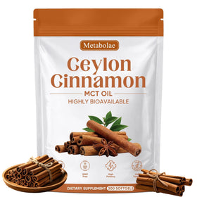 Capsules de Cannelle de Ceylan guluxly 300 softgels dans leur emballage