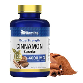 Capsules de cannelle tnvitamins 4000 mg vue de face