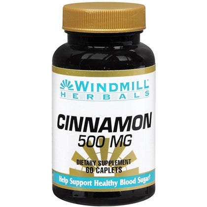 Capsules de Cannelle Windmill 500 mg bouteille de 60 unités