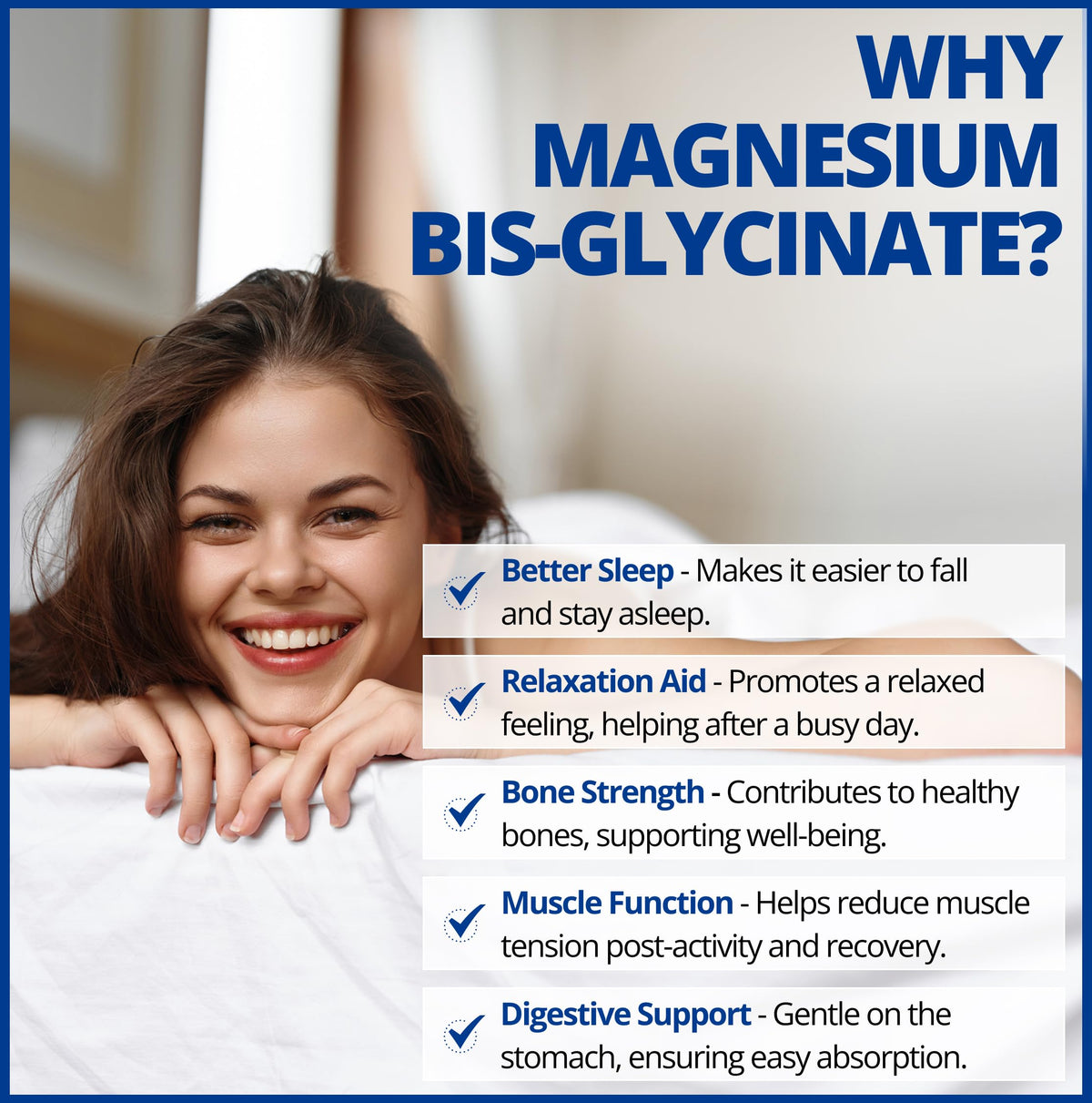 Capsules de CanPrev Magnésium Glycinate sur une surface blanche