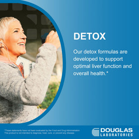 Capsules de Chardon-Marie Douglas Laboratories 150 mg - contenant ouvert