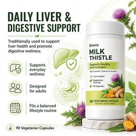 Capsules de Chardon-Marie orgatics avec Vitamine C et Inositol
