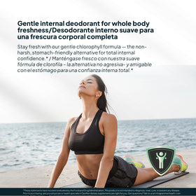 Capsules de chlorophylle Zenmen sur fond blanc