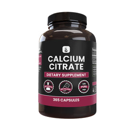 Capsules de Citrate de Calcium Pure Original Ingredients vue de face