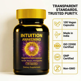 Capsules de Clarté Mentale Kailash Herbals en gros plan