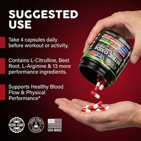 Capsules de Clean Nutraceuticals NosFlow sur un fond blanc