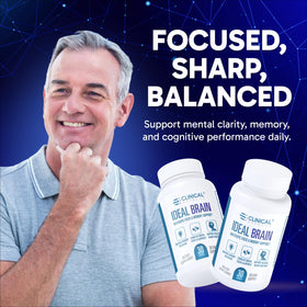 Capsules de Clinical Effects Idéal Cerveau sur une table