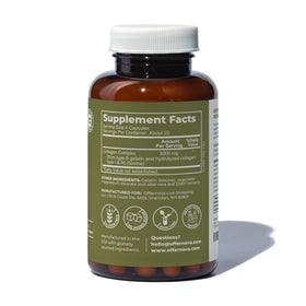 Capsules de collagène Offernova dans une main