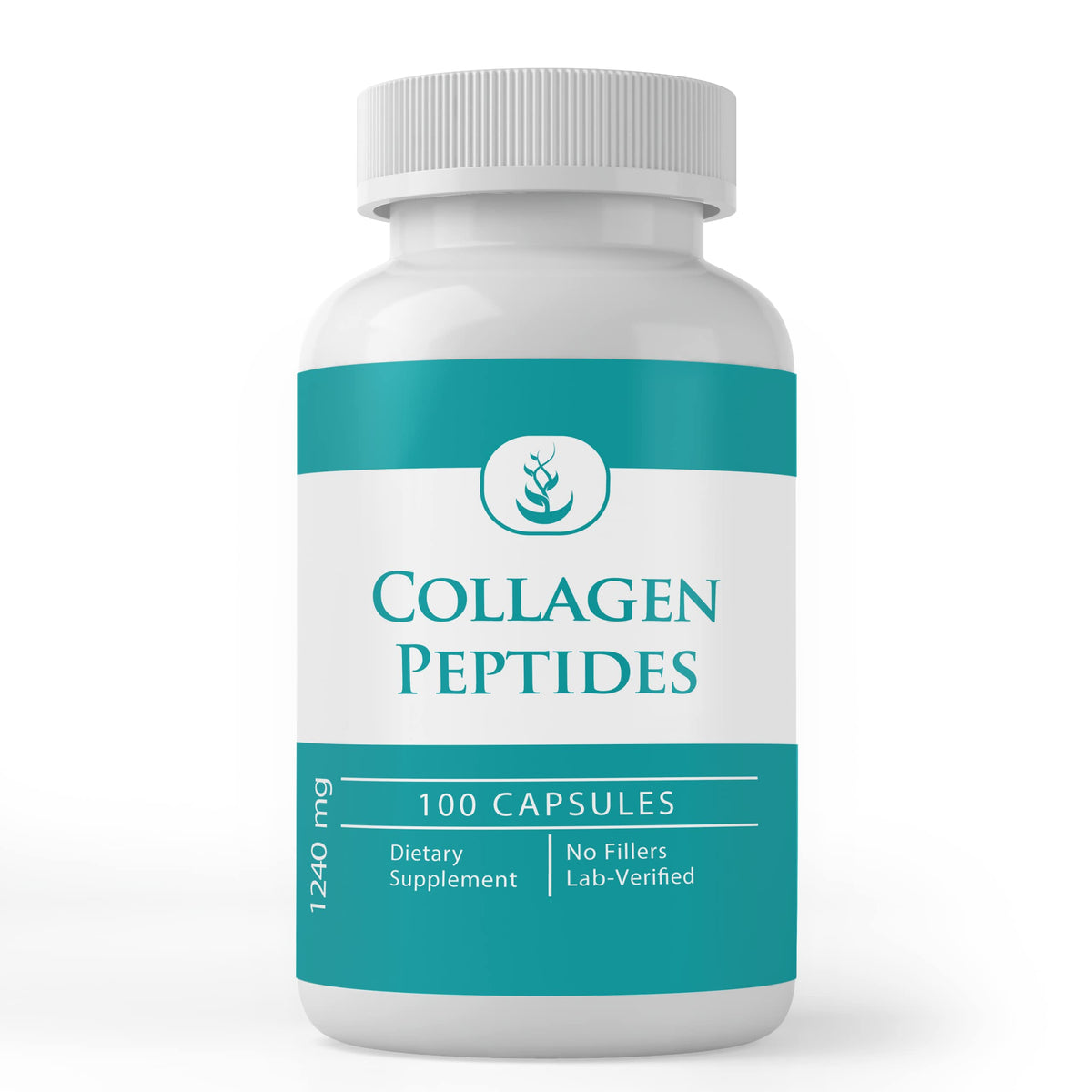 Capsules de collagène peptidique PURE ORIGINAL INGREDIENTS vue de face