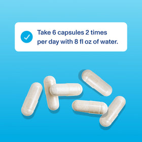 Capsules de collagène Vital Proteins sur une table