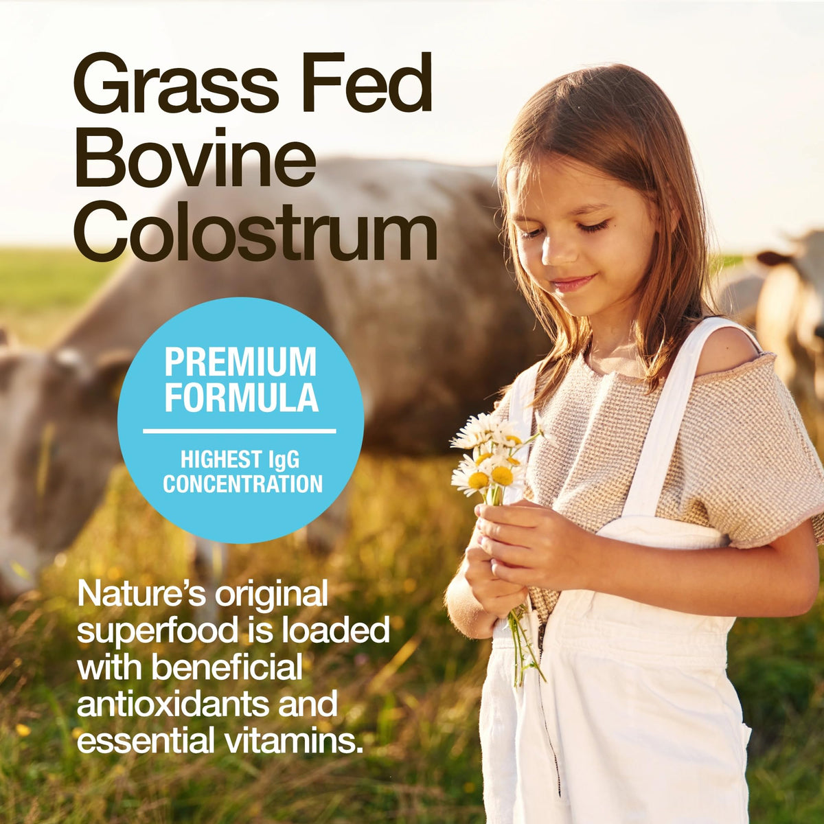 Capsules de colostrum bovin FEEL GOOD - vue latérale