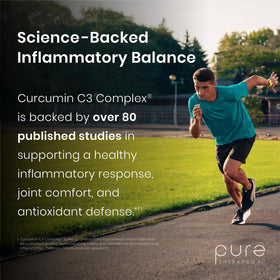 Capsules de complément alimentaire articulaire Pure Therapro Rx sur une cuillère