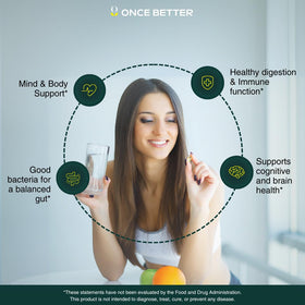 Capsules de complément alimentaire Once Better prêtes à être consommées