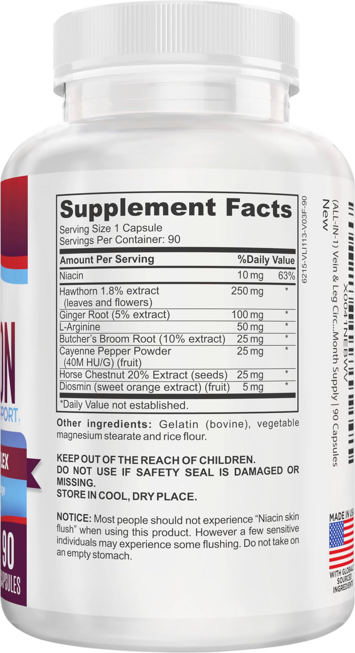 Capsules de complément alimentaire support use 8-en-1