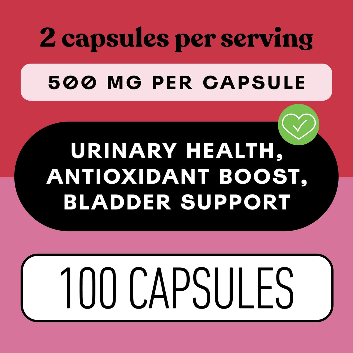 Capsules de cranberry bio 500mg ouvertes montrant la poudre