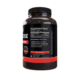 Capsules de D-Ribose à l'intérieur du flacon