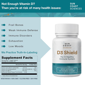 Capsules de D3 Shield prêtes à l'emploi