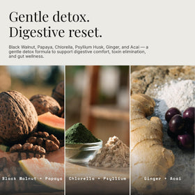 Capsules de Dear Apothecary sur un fond blanc