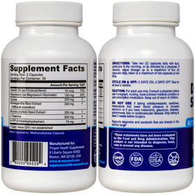 Capsules de Dr. Maxwell Compléments Alimentaires sur fond blanc