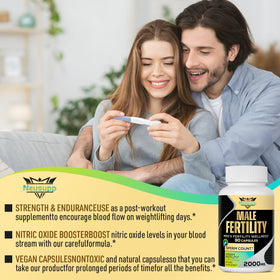 Capsules de fertilité Neusupp sur fond blanc