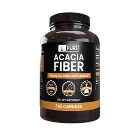 Capsules de Fibre d'Acacia PURE ORIGINAL INGREDIENTS vue de face