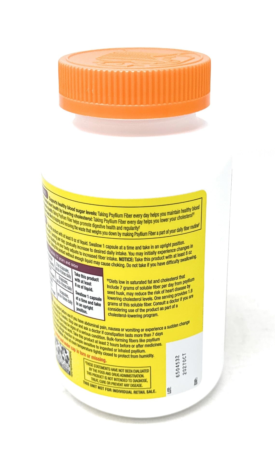 Capsules de Fibres KIRKLAND sur une table