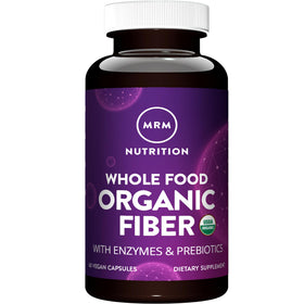 Capsules de fibres organiques MRM en bouteille vue de face
