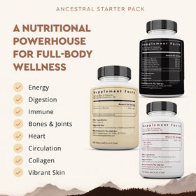 Capsules de foie de boeuf Ancestral Supplements dans une cuillère