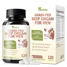 Capsules de foie de boeuf HOLINFRE en bouteille