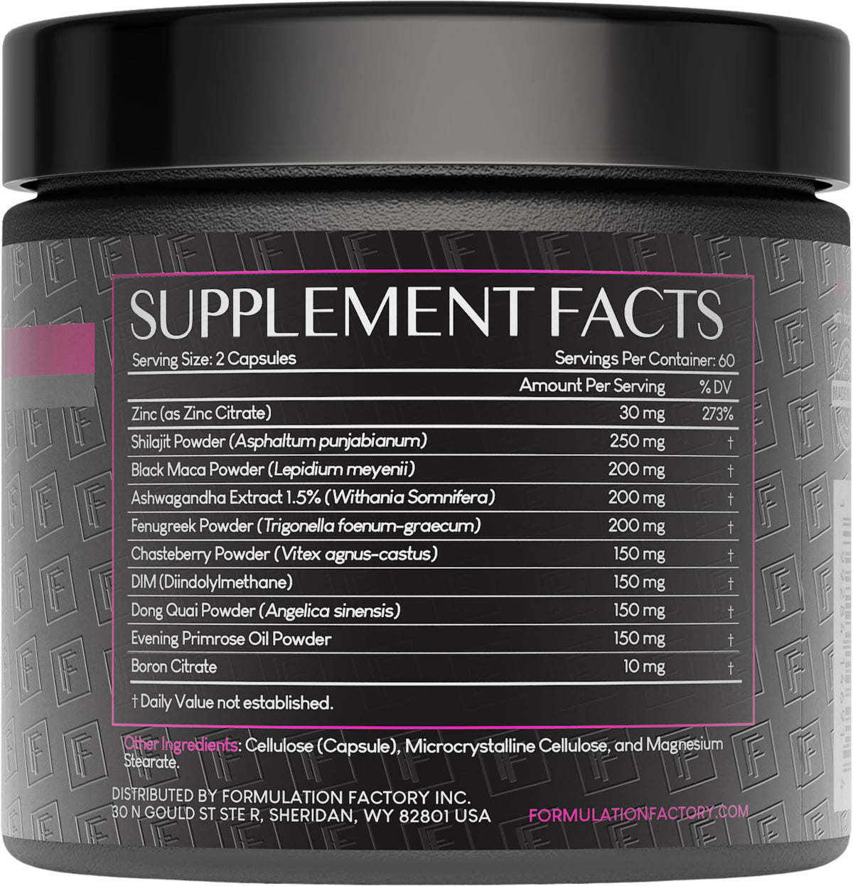 Capsules de Formulation Factory Complément Alimentaire Femme