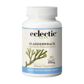 Capsules de Fucus Vésiculeux 600 mg d'ECLECTIC INSTITUTE, vue de face