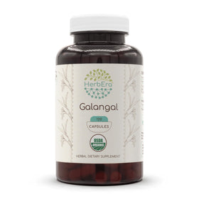 Capsules de galanga bio HerbEra, vue de face