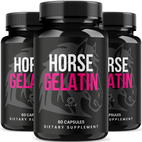 Capsules de Gélatine de Cheval OVICIA paquet avant avec 180 capsules