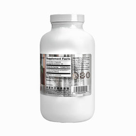 Capsules de ginseng Hsu's sur fond blanc