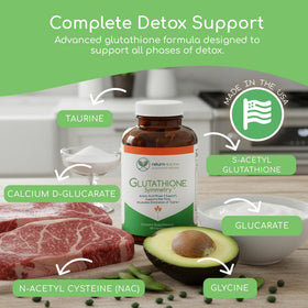Capsules de Glutathione Symmetry en gros plan