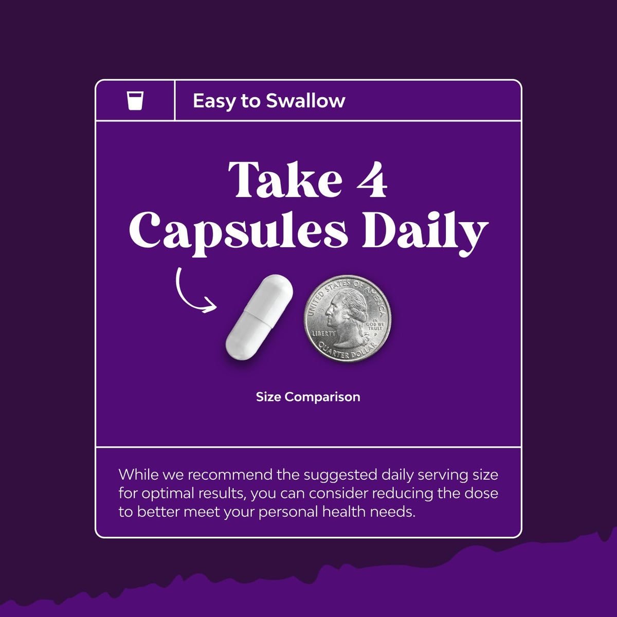 Capsules de glycinate de magnésium Natures Craft dans une main