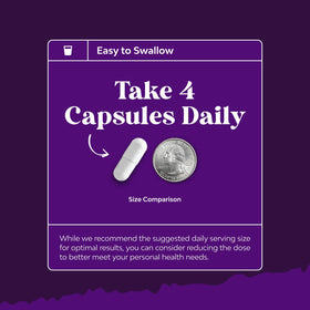 Capsules de glycinate de magnésium Natures Craft dans une main