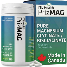 Capsules de Glycinate de Magnésium Pur Mag365, 120 capsules