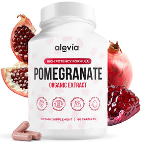 Capsules de grenade bio Alevia 700mg vue de face