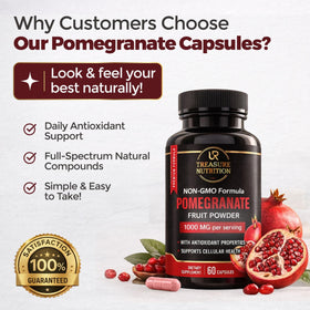 Capsules de grenade UR Treasure Nutrition prêtes à être prises
