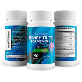 Capsules de Honey Trick pour mémoire et concentration