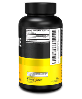 Capsules de Jacked Factory Yohimbine dans un bol