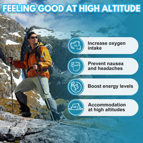 Capsules de Jkrova Anti-Mal des Altitudes sur une table