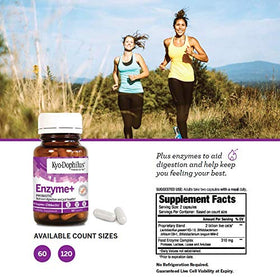 Capsules de Kyolic Kyo-Dophilus Enzymes+ dans une main