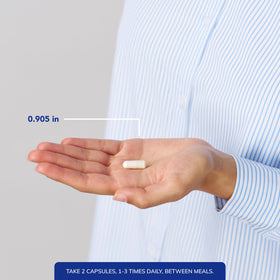Capsules de L-Tryptophan Pure Encapsulations sur une surface blanche