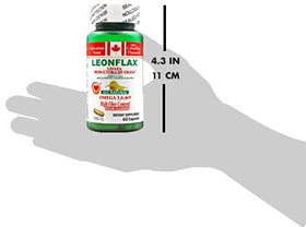 Capsules de Leonflax sur une surface blanche