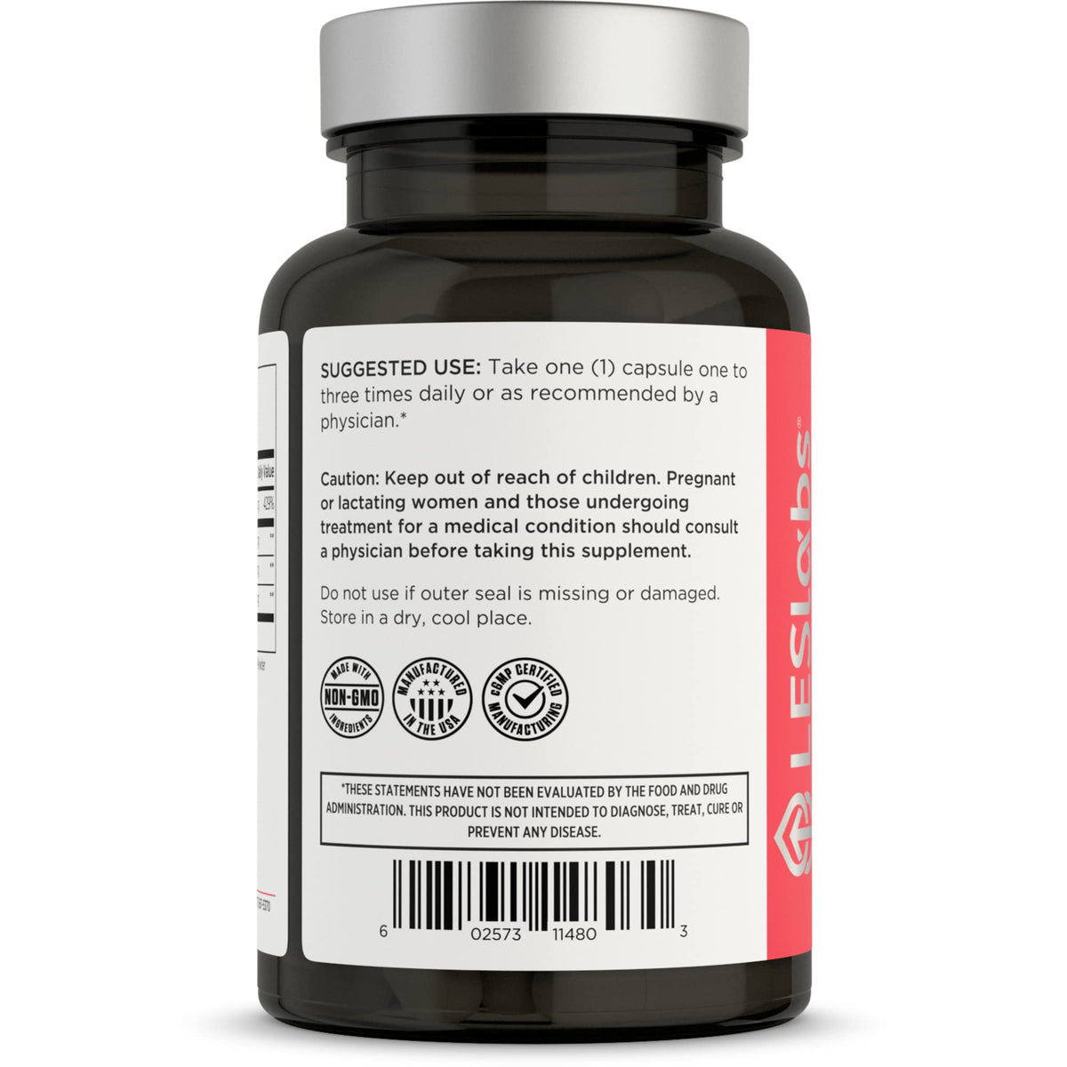 Capsules de LES Labs sur fond blanc