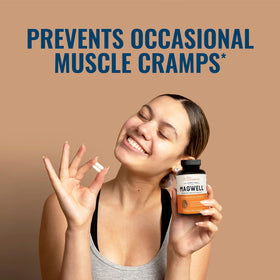 Capsules de Live Conscious Magnésium Zinc Vitamine D3 sur une surface blanche