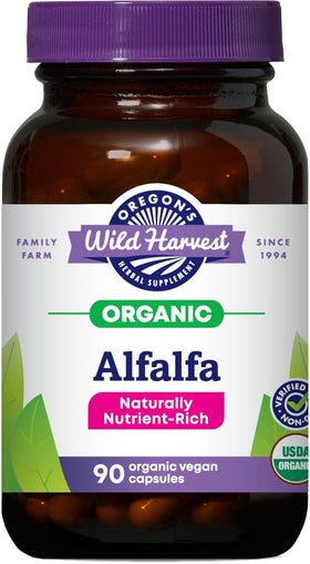 Capsules de luzerne bio Oregon's Wild Harvest, vue avant